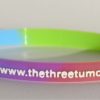 Multi Colour Wristband For The Three Tumours